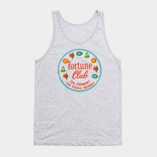 Retro Vintage the Fortune Club Casino Dowtown Las Vegas Tank Top